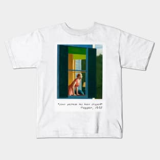 edward hopper - order meme Kids T-Shirt